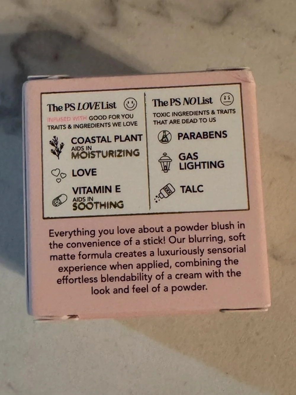 POLITE SOCIETY POLITE POPS POWDER BLUSH STICK;—LONDON